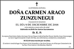Carmen Araco Zunzunegui